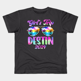 Girls Trip 2024 Summer Beach Weekend Vacation Women Kids T-Shirt